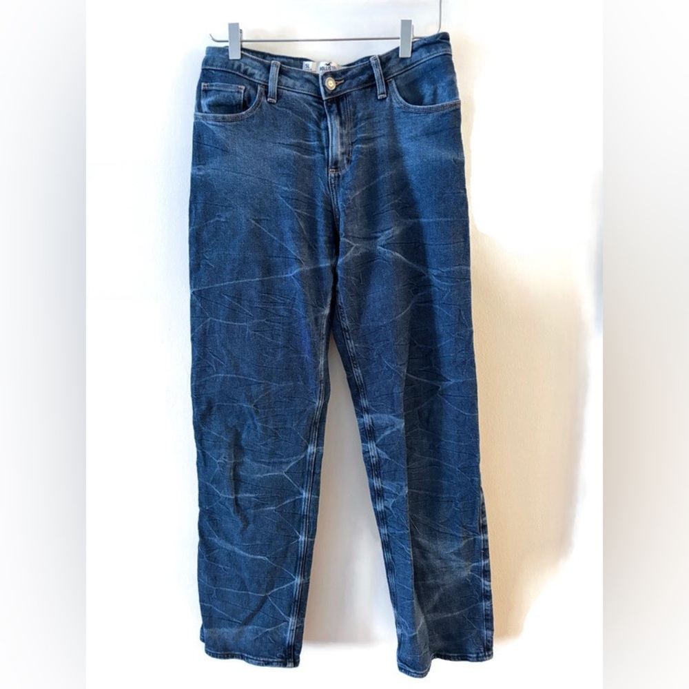 Hollister Curvy Low Rise Dad Jeans Size 27